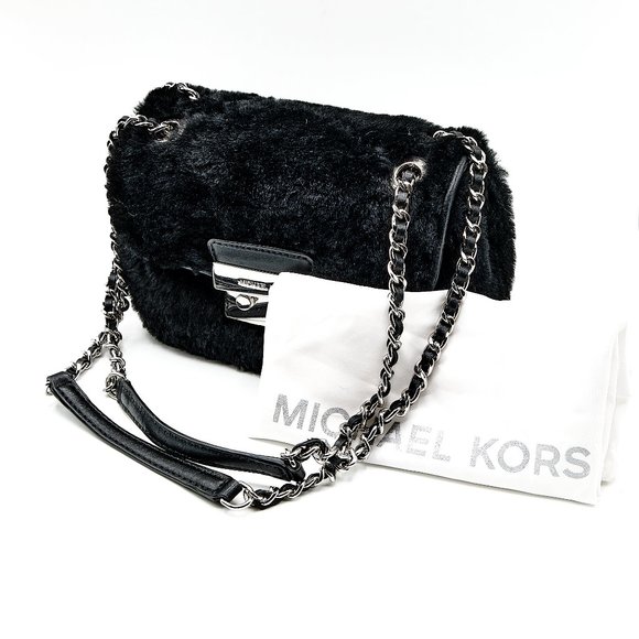 Michael Kors Sloan Shearling Bag, Vintage Designer Handbag - Picture 4 of 14